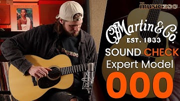Sound Check Demo Video: Martin Custom Shop Expert Model 000 Sinker Mahogany