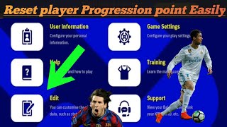 How to Reset player Progression point  Hidden Trick in efootball 2023 Mobile 
