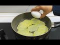 If you have eggs and potatoes you can make it for breakfast or dinner simple and delicious recipes