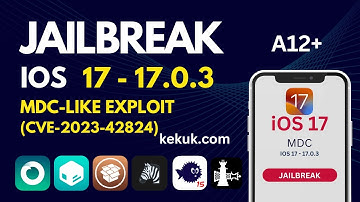 Jailbreak iOS 17.0.3 - The Status, New Exploit -Unc0ver, Checkra1n Jailbreak 2023  [NO COMPUTER]