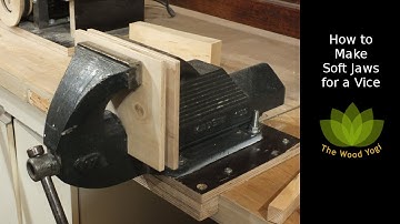 How to make Soft Jaws for a Metal Vice  / Vise - Woodworking project