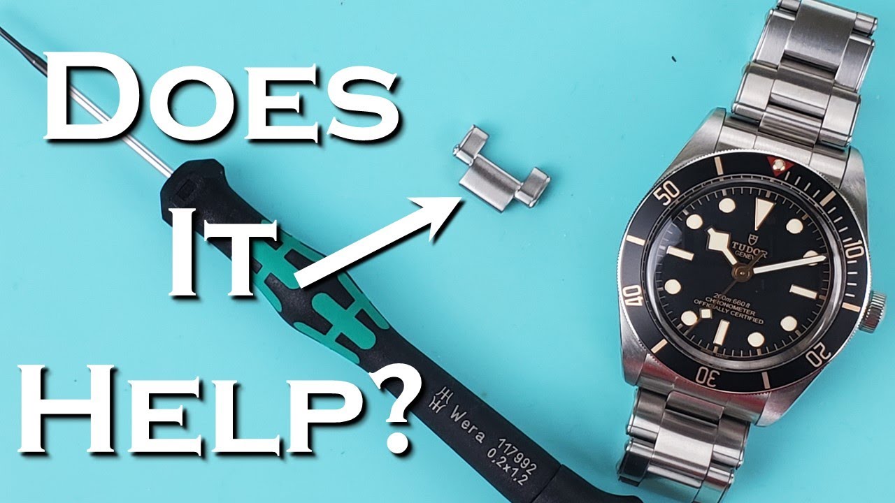 Uncle Seiko Tudor Black Bay 58 Half Link Installation And Review #Tudor # bb58 #tudorblackbay - YouTube