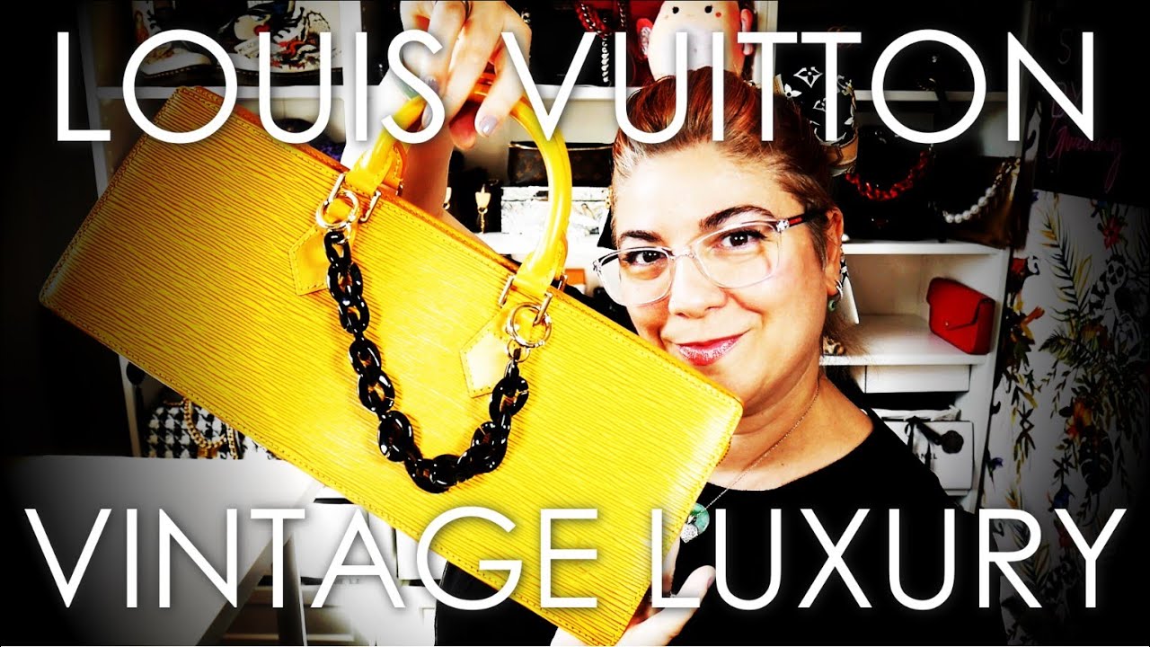 rare louis vuitton yellow bag