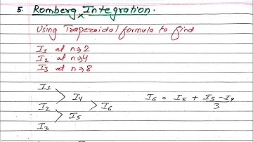 Unit:4 | Newton Differentiation & Integration | Romberg Integration | Numerical Method |Prashant YT|