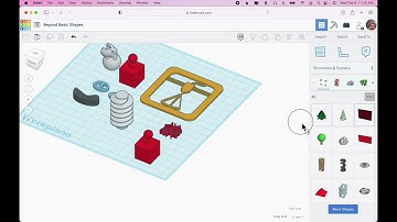 2.2.5 - Make a complex shape in Tinkercad: Beyond Basic Shapes