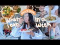 food diaries: first week of college📚, meal prep, mental health check in &amp; how I deal w/ loneliness