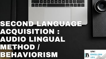 Second Language Acquisition Part one : Audio Lingual Method & Behaviorism | SLA | SLL | EFL | ELT