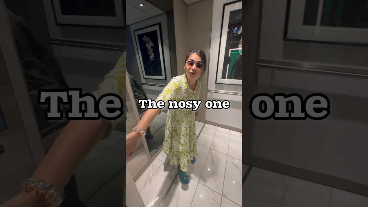 Types of people you meet in Cruise Elevators #funnyshort #elevatorfunnyvideo #whatssofunny