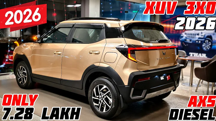 New 2026 Mahindra XUV 3XO AX5 Review✅ Price & Features | XUV 3X0 AX5 Diesel Price | Xuv 3x0 2026