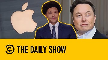Elon Musk Claims Apple Has ‘Threatened To Withhold’ Twitter From App Store | The Daily Show
