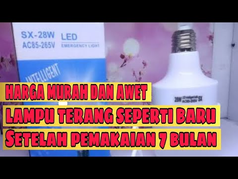 PLN MATI - LAMPU EMERGENCY TERANG MURAH EKONOMIS. 