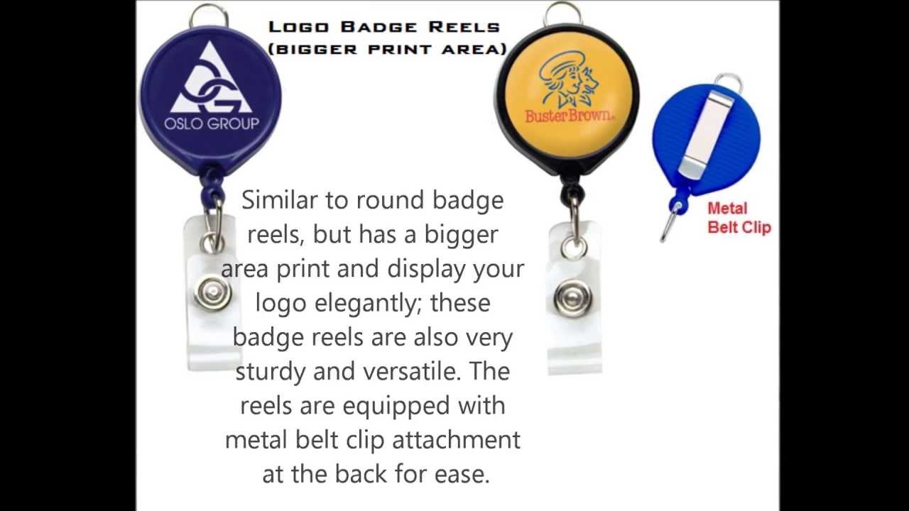 Different Types of Badge Reels - YouTube