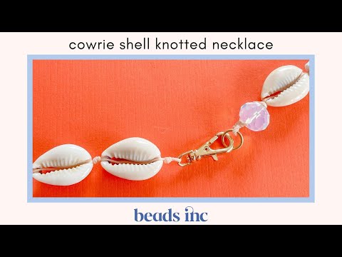 Cowrie Shell Bead Strand