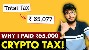 I Paid ₹65,000 in Crypto Tax — Don