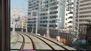 阪急淡路駅立体交差工事中『柴島駅』より①