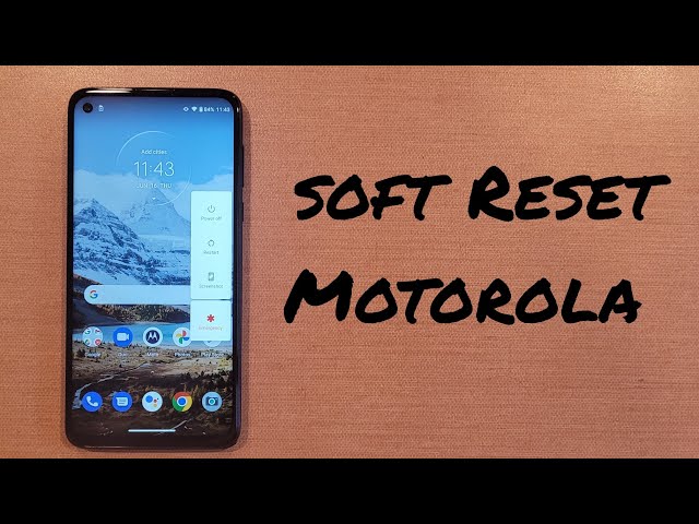 Hard reset Motorola Moto G4 Play - Force restore