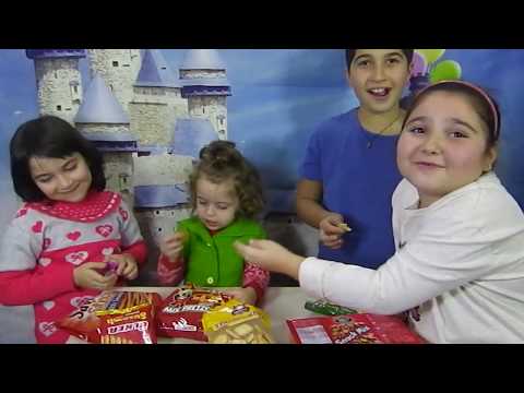 ორცხობილების და ჩხირების ჩელენჯი.