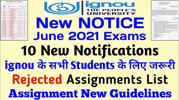 New Notice for June 2021 Exams || 10 New Notifications, Grade Card Update information By TIPS GURU