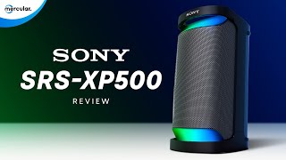 รีวิว Sony SRS-XP500 - ลำโพงปาร์ตี้ เบสดี มีไฟ ต่ออะไรก็ได้!