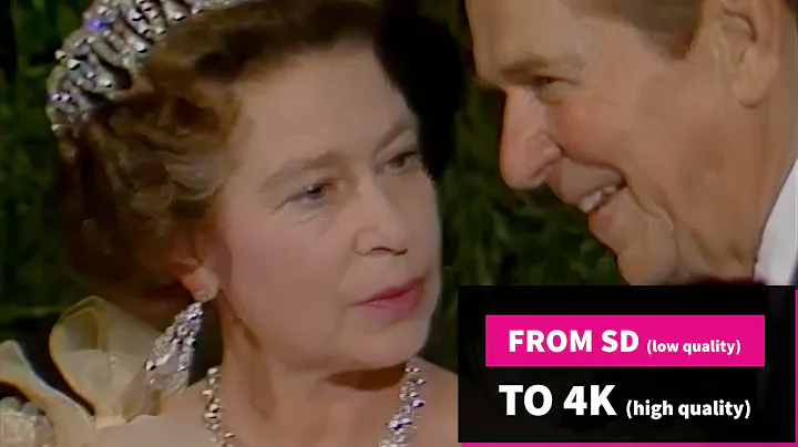 President Ronald Reagan's and Queen Elizabeth II, ...