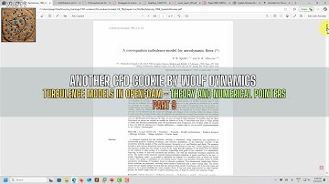 🍪 CFD cookie 2 - Visiting all RANS models in OpenFOAM - Spalart-Allmaras - Part 9
