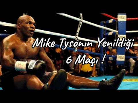 Mike Tyson'ın Mağlup Olduğu 6 Maçın Kesitleri