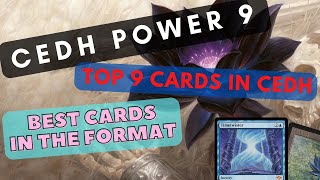 cEDH power nine top 9 best cards in the cEDH format