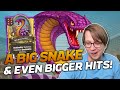 A Big Snake and even Bigger Hits! | Hearthstone Battlegrounds | Savjz