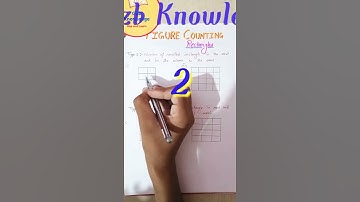 Figure Counting Rectangle || Figure Counting tricks || count the number of rectangle || #shorts