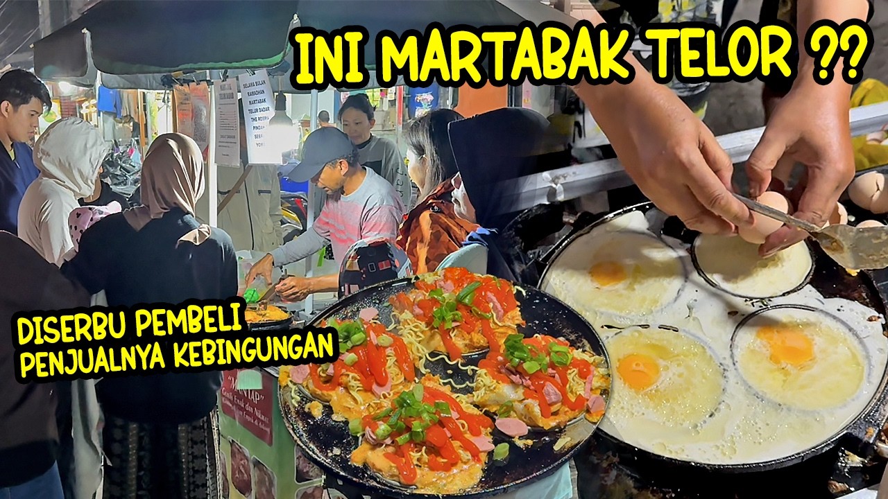SEHARI HABIS 30 KG TELUR ?!! JUALAN SAMPAI TENGAH MALAM DARI PAGI