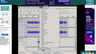 Career Overview Audacity audio editor online