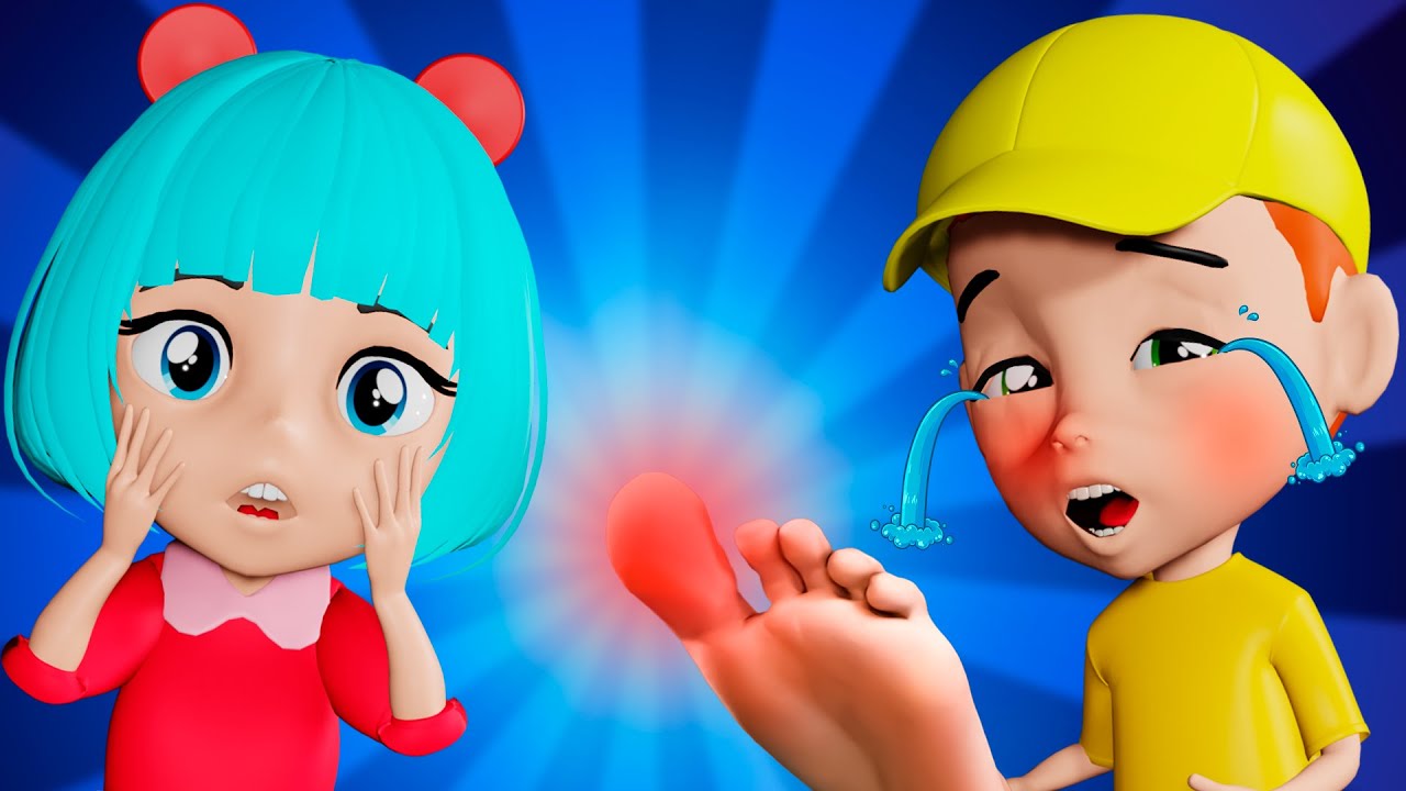 Boo Boo Song | Nursery Rhymes & Kids Songs | Lights Kids 3D - YouTube