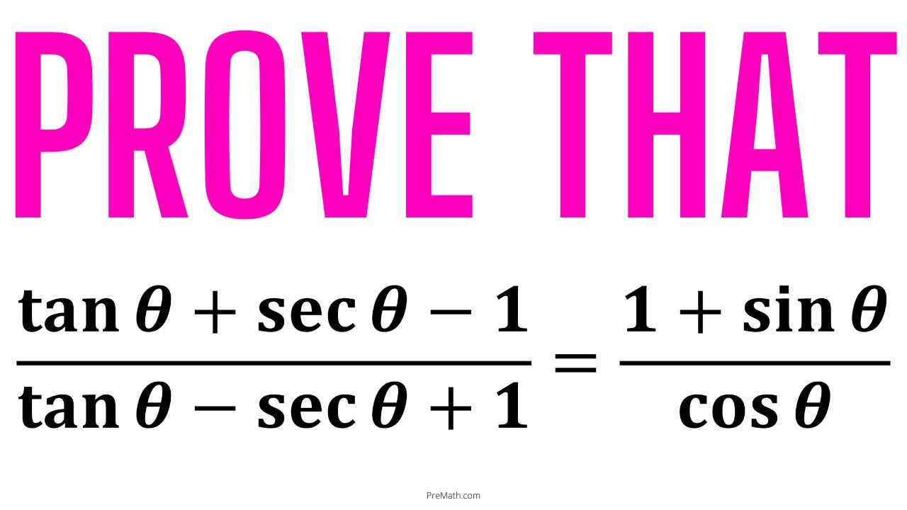 The sum of two squares is equal to the square of the sum of their squares, so the Trigonometric Iden