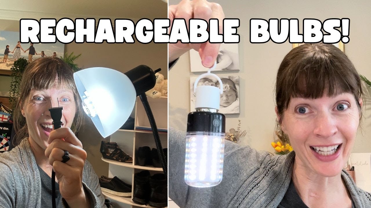 LUXKAZSAZZI Hyperblaze Rechargeable Lightbulbs | Demo Review
