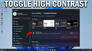 How To Turn High Contrast On or Off on Windows 11 - Easy Fix