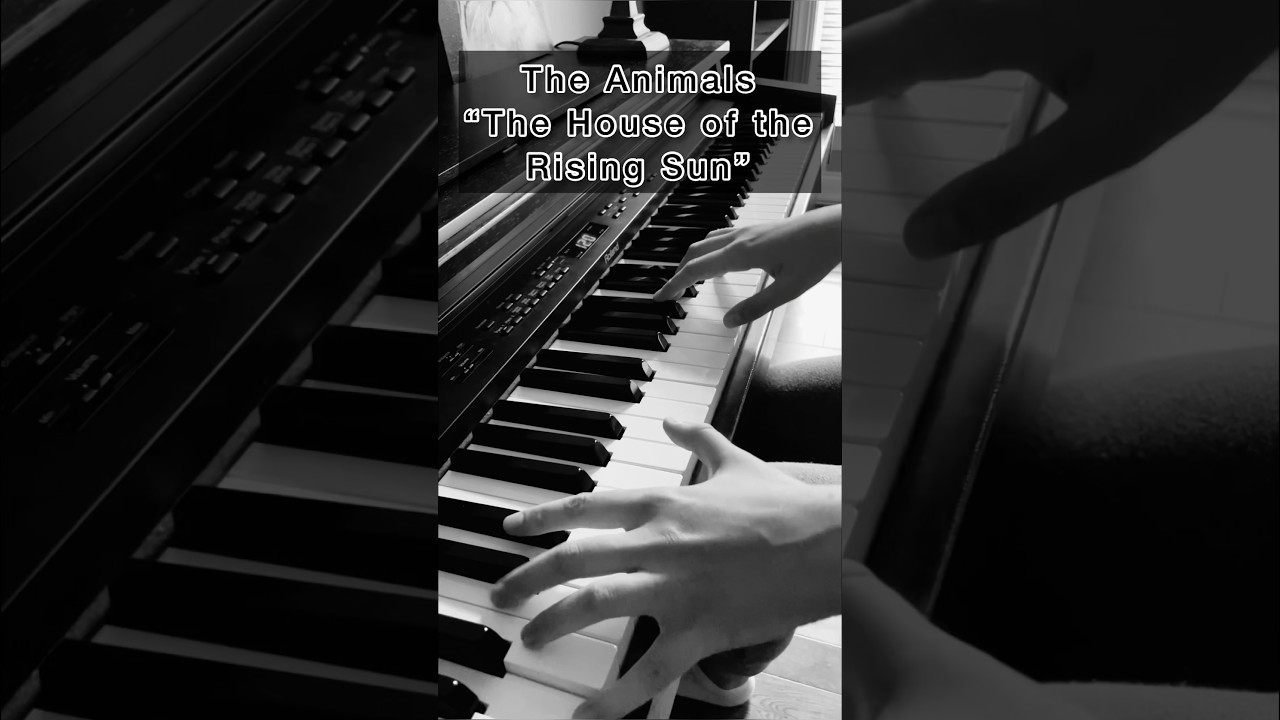 The Animals The House of the Rising Sun Piano Cover pianocover cover