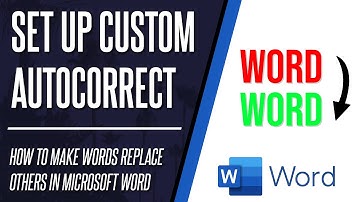How to Replace Text Automatically (Custom Autocorrect) in Microsoft Word