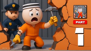 Prison Breakout - Gameplay Walkthrough Part 1 - Escape from the Prison (iOS, Android)