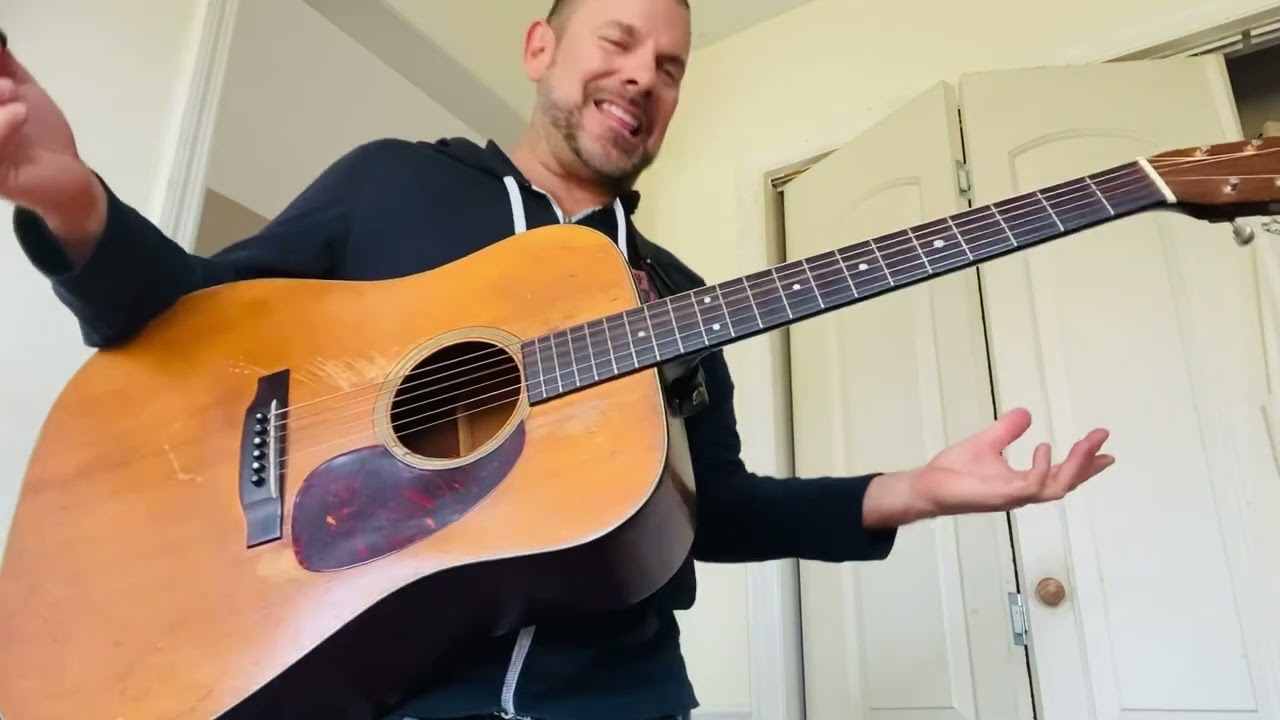 Rhythm Americana blue grass guitar with licks