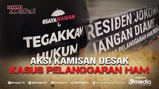 Aksi Kamisan Tuntut Penyelesaian Kasus Pelanggaran HAM   BERKAS KOMPAS