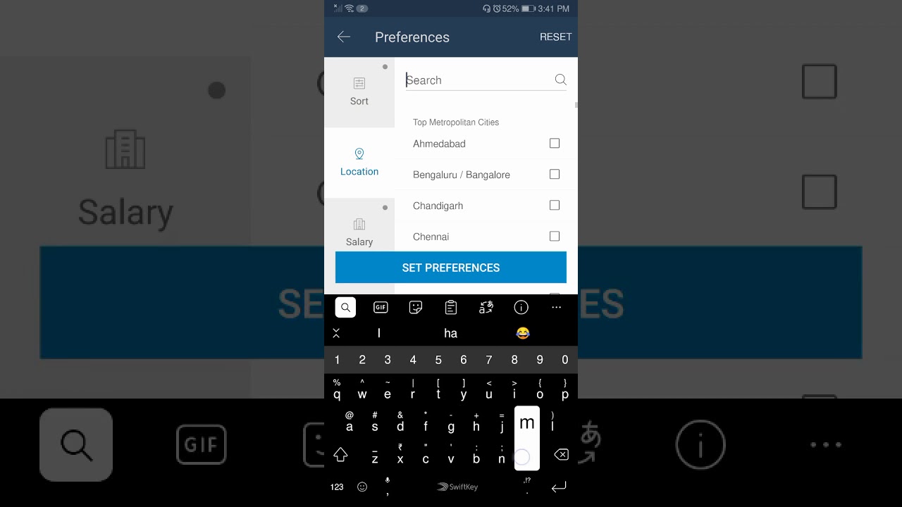 How to navigate job portal Hindi