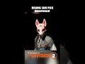 Rising Sun Fox Mask - DIVISION 2