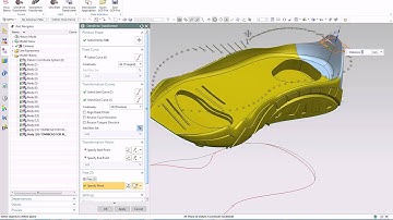 GEOPLM Siemens PLM NX Shoe morphing