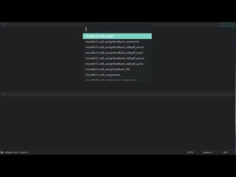 SQLTools and Sublime Text - Executing SQL, directly in your editor