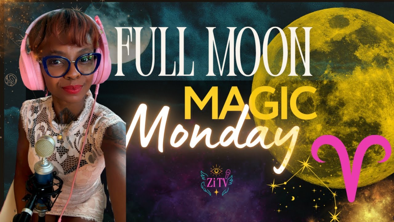 Harnessing Full Moon Magic 🌝 Aries Moon Energy I Live Q&A - YouTube