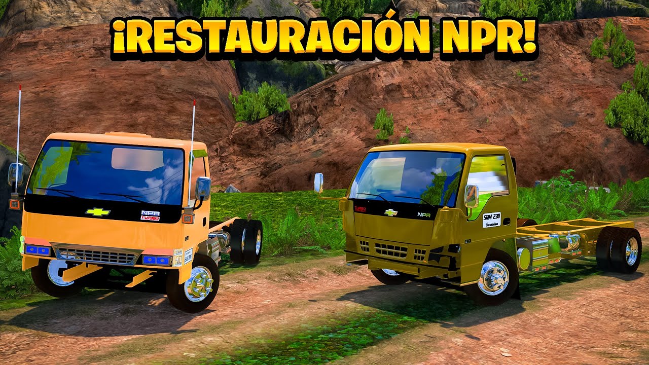 ¡Restauración de TURBOS ABANDONADAS NPR CARE GATO! | American Truck Simulator