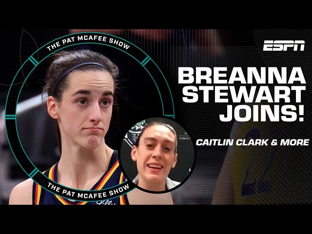 Breanna Stewart on defending Caitlin Clark, WNBA talent & new Unrivaled league | The Pat McAfee Show class=