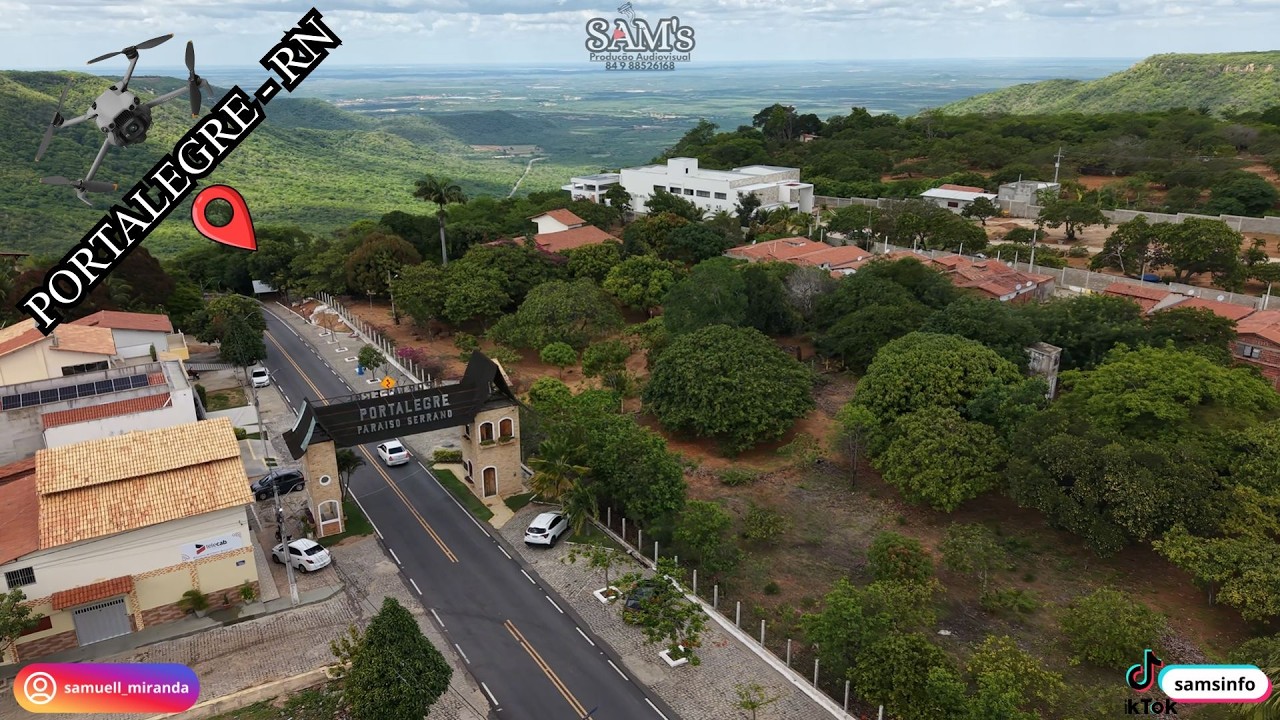 Portalegre RN Vista do Alto | Imagens Incríveis 🌄