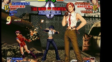 SNK KOF 2000 Vanessa Infinite Combo | The King of Fighters 2000| MAME