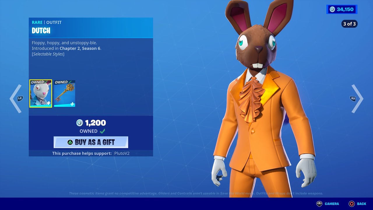 NEW EASTER Skin in FORTNITE ITEM SHOP... (Dutch Skin) - YouTube